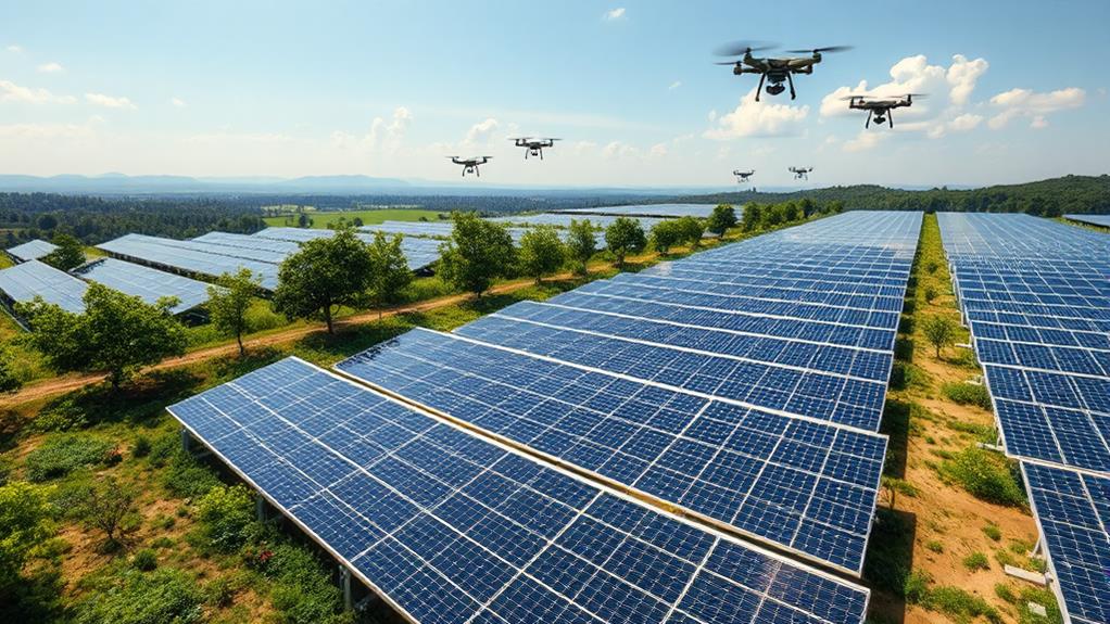 advancing solar panel mounts