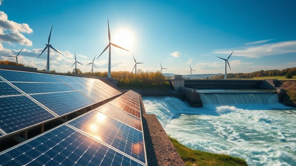 renewables compared solar shines