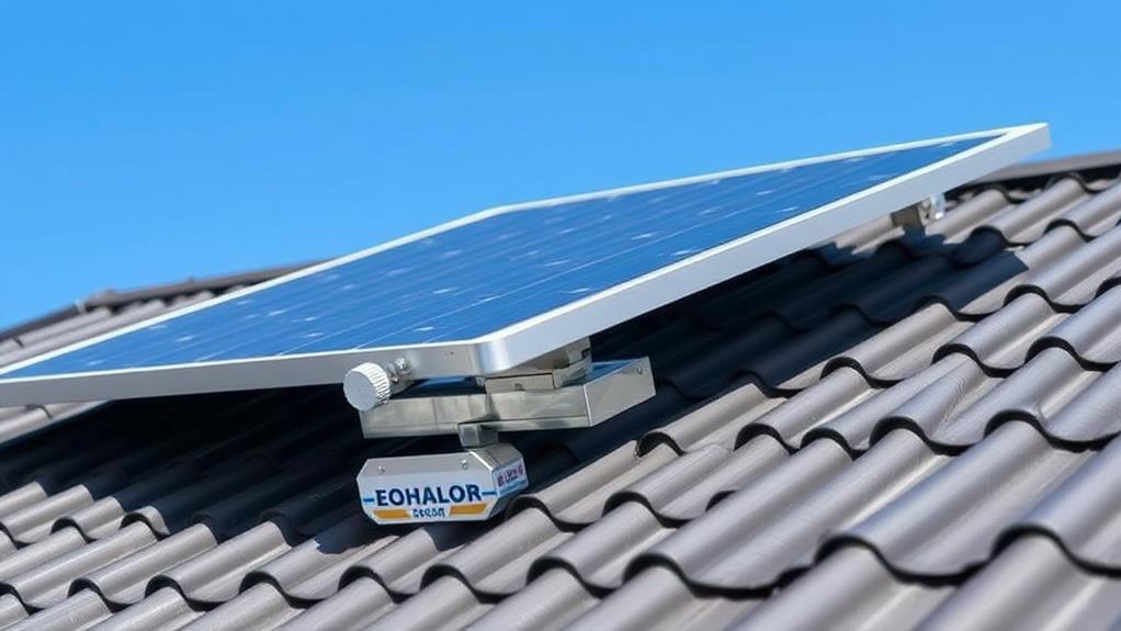 roof mounts for panels