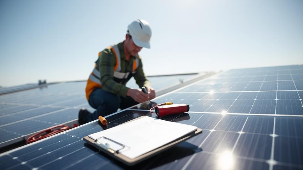 solar mounting maintenance tips